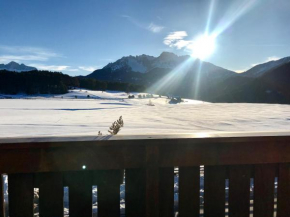 Mansarda con vista sulle Dolomiti